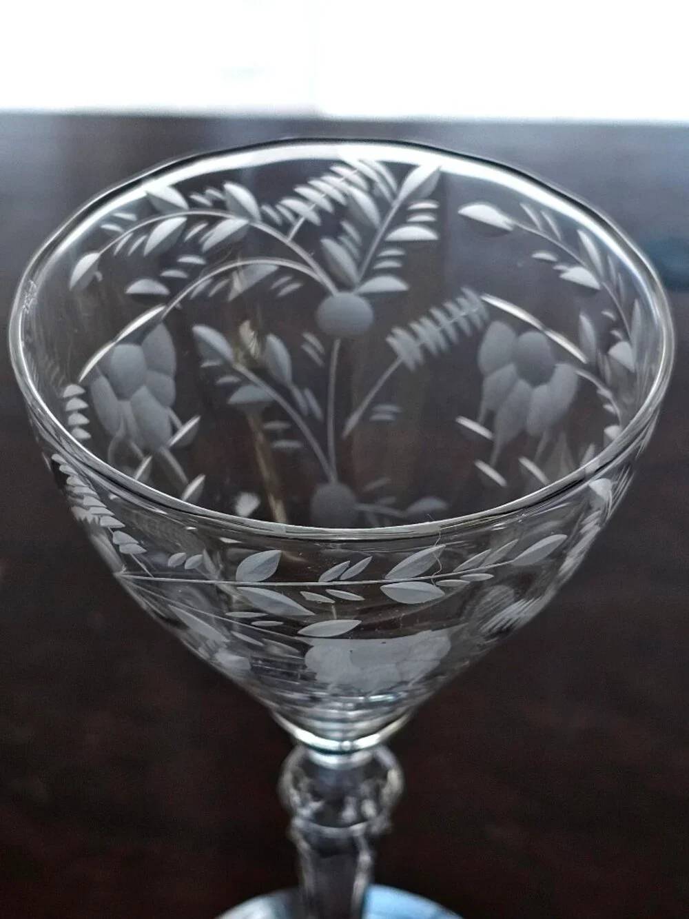 Rock Sharpe Floral Liquor Cocktail Glass 5